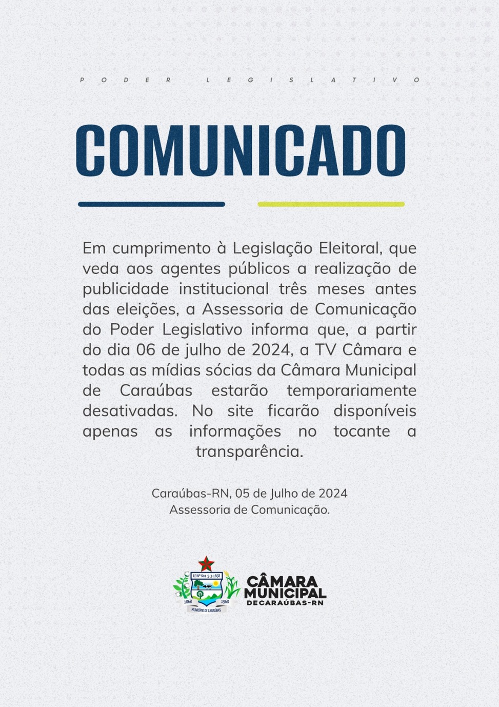 COMUNICADO