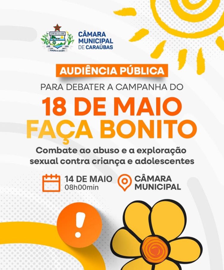 Audiência Publica - Campanha 18 de Maio