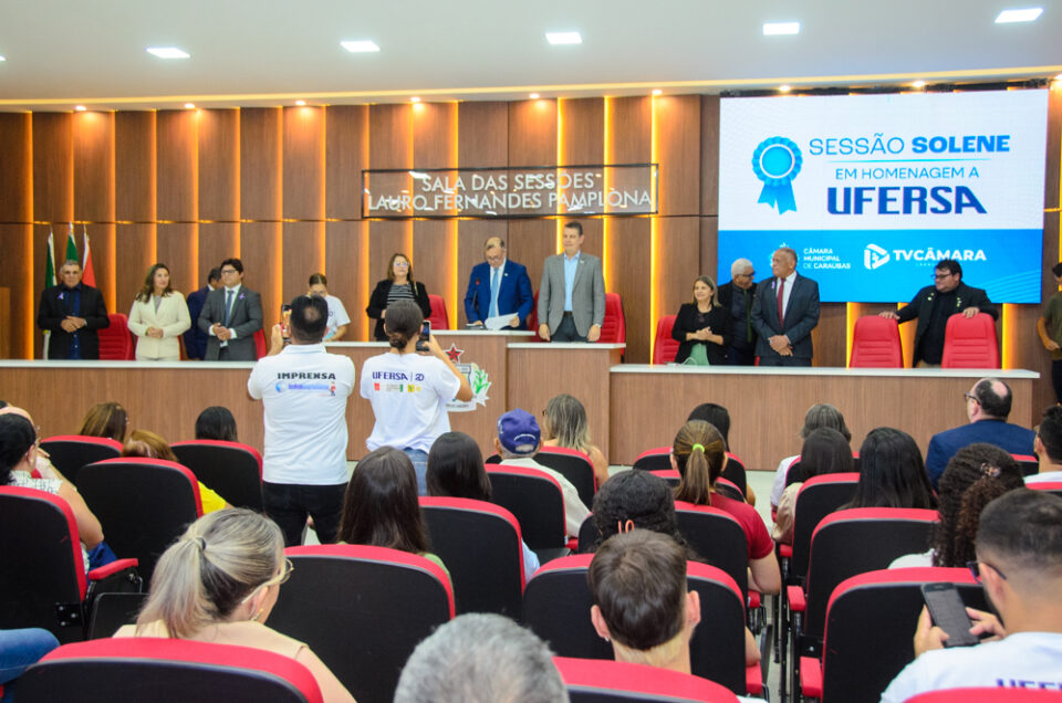 Câmara dos Vereadores de Caraúbas promove Sessão Solene pelos 20 anos de Ufersa 15 do Campus