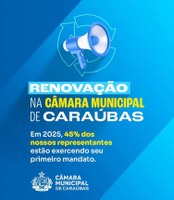 Renovação na Câmara